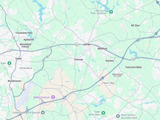 Service Area Map